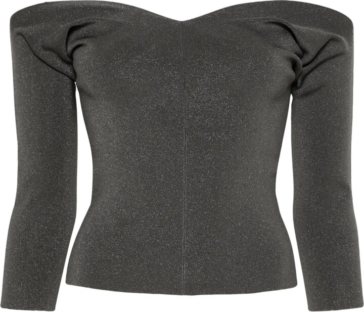 MRZ Lurex Knitted Top