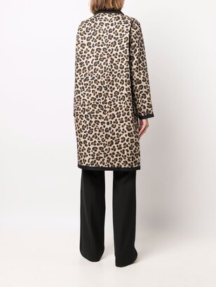 MACKINTOSH Leopard Print Overcoat