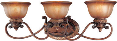 Dee 3-Light Illuminati Bronze Vanity Light