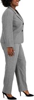 Thumbnail for your product : Le Suit Plus Size Two-Button Pantsuit