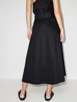 Thumbnail for your product : Tibi tied waist A-line skirt