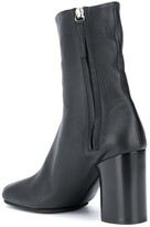 Thumbnail for your product : Acne Studios Block-Heel Leather Ankle Boots