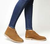 Thumbnail for your product : Office Uphill Desert Boots Tan Suede Fur