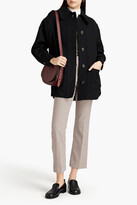 Thumbnail for your product : See by Chloe Oversized cotton-blend twill coat