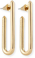 Thumbnail for your product : Eddie Borgo Idle Golden Hoop Earrings