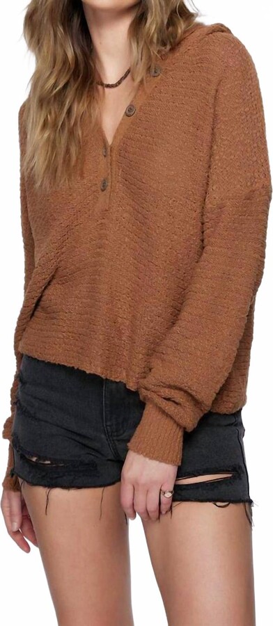 O'Neill Magic Hour Knit Sweater In Chipmunk