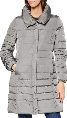 Geox Women's W AIRELL Quilted Long Sleeve coat
