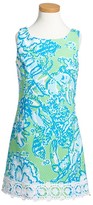 Thumbnail for your product : Lilly Pulitzer 'Little Delia' Sleeveless Piqué Dress (Little Girls & Big Girls)