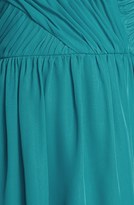 Thumbnail for your product : Hailey Logan Wrap Detail Strapless Chiffon Skater Dress (Juniors)