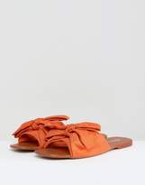Thumbnail for your product : Park Lane Bow Flat Sandals