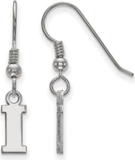 Black Bow Jewelry Co. BlackBowJewelrySterlingSilverIowaHawkeyesNCAALogoExtraSmallDangleEarrings