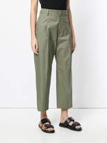 Thumbnail for your product : Sofie D'hoore high waisted cropped trousers