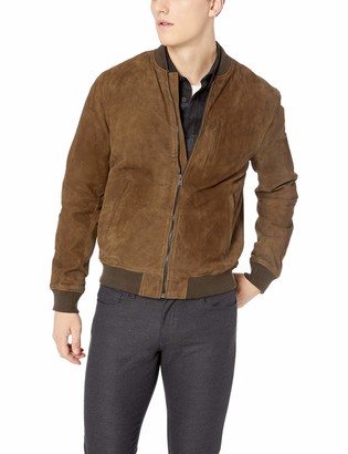 lucky brand mens suede jacket
