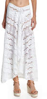 Thumbnail for your product : Letarte Embroidered Lace Coverup Skirt