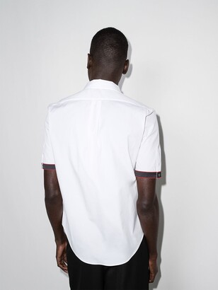 Alexander McQueen Logo-Trimmed Short-Sleeved Shirt - ShopStyle