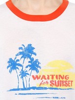 Thumbnail for your product : Saint Laurent Waiting For Sunset Cotton Jersey T-Shirt