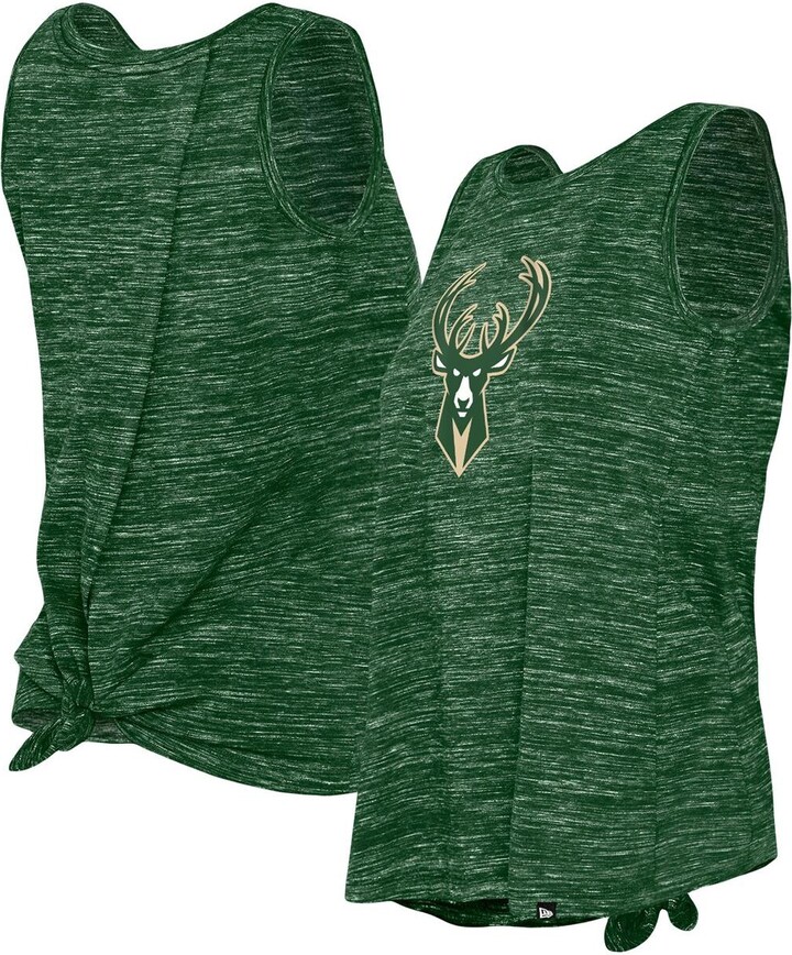 Los Angeles Angels New Era Women's 2022 MLB Armed Forces Day Camo Racerback  Tank Top - Green