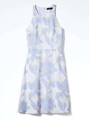 Banana Republic Floral Fit-and-Flare Dress