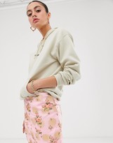 Thumbnail for your product : Nesavaali jacquard pineapple & floral print mini skirt