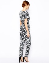 Thumbnail for your product : Warehouse Shadow Floral Jumpsuit