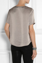 Thumbnail for your product : Band Of Outsiders Satin top