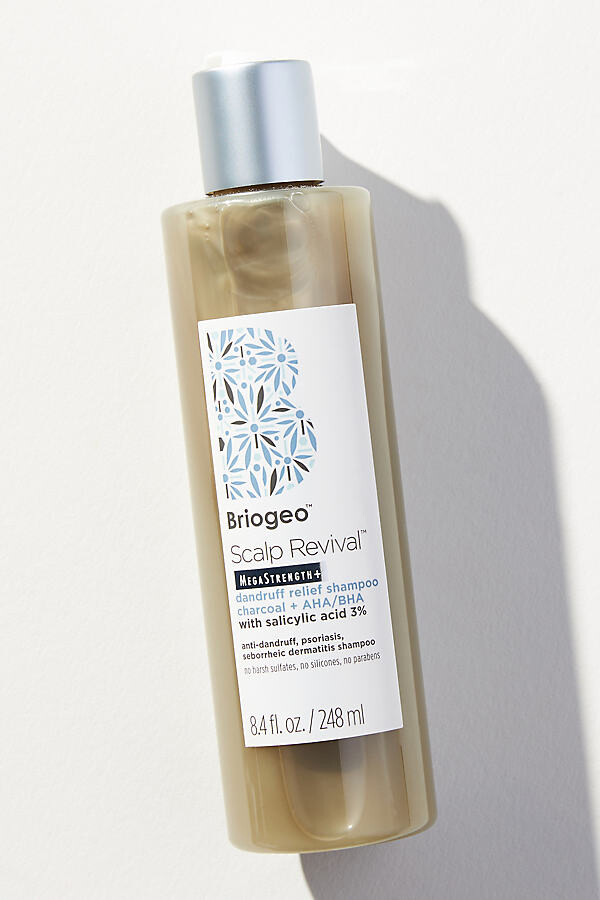 BRIOGEO Scalp Revival Mega Strength+ Dandruff Relief Shampoo Charcoal ...