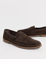 silver street woven loafers