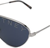 Thumbnail for your product : Stella McCartney Sunglasses Logo Embellished Sunglasses
