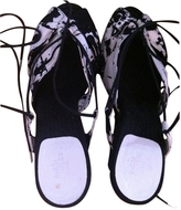 Thumbnail for your product : Hermes Black Cloth Sandals