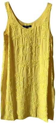 French Connection Yellow Dress for Women
