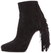 Thumbnail for your product : Jeffrey Campbell Sampson Fringe Heeled Bootie