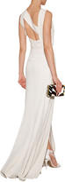 Thumbnail for your product : Elie Saab Silk Evening Gown with Cut-Outs