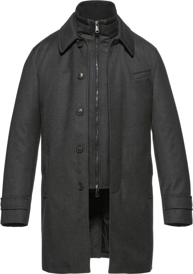 Norwegian Wool Euro wool-silk coat
