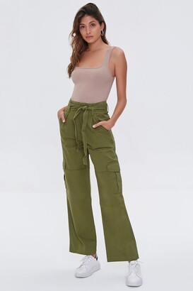 Shop Drawstring Cargo Pants for Men from latest collection at Forever 21   464086