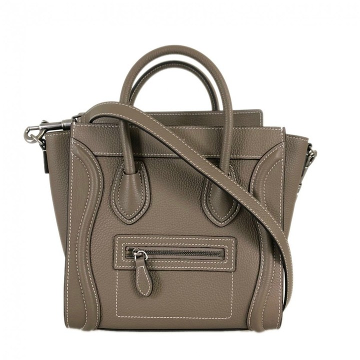 celine nano luggage beige