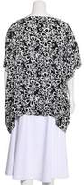 Thumbnail for your product : Diane von Furstenberg Oversize Short Sleeve Top