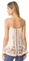 Thumbnail for your product : Mes Demoiselles Josephine Floral Embroidered Tank