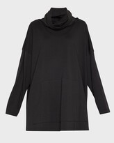 Thumbnail for your product : eskandar Monks Cowl-Neck Wool Pullover Top
