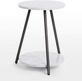 Thumbnail for your product : Rejuvenation Bridge Marble Side Table