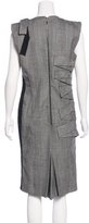 Thumbnail for your product : Gianfranco Ferre Structured Wool Dress