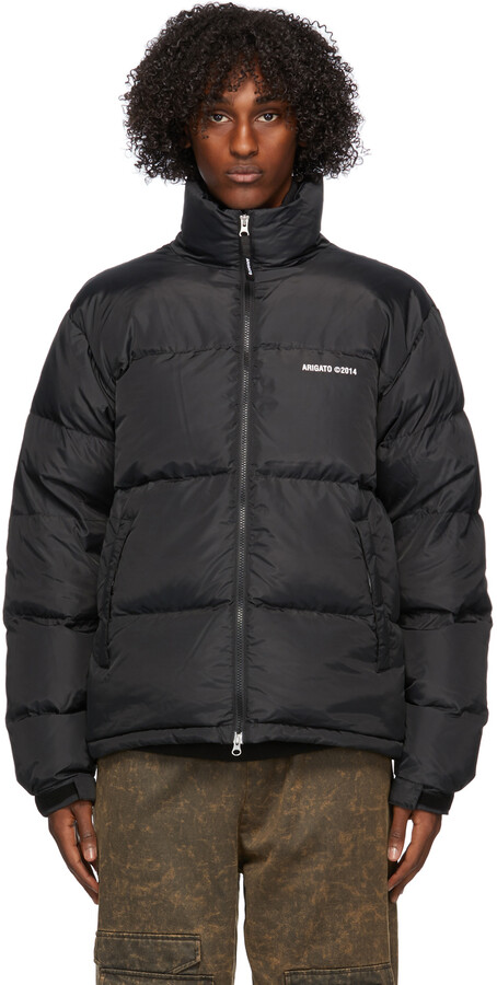 Axel Arigato Black Down Observer Puffer Jacket - ShopStyle Outerwear