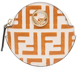 Fendi FF-logo print coin purse
