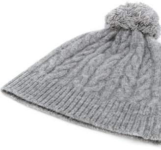Zanone cable knit hat