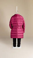 Thumbnail for your product : Burberry Fur Trim Puffer Coat