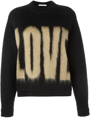 Givenchy Love printed sweater