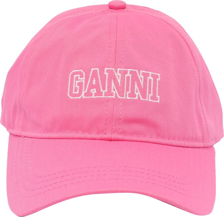 Ganni Logo Baseball Cap ShopStyle Hats
