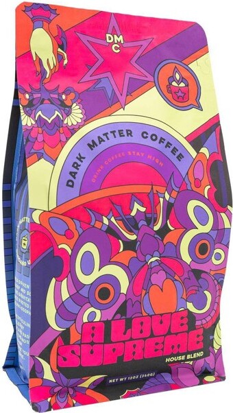 Dark Matter Coffee A Love Supreme House Blend Whole Bean Coffee - 12oz