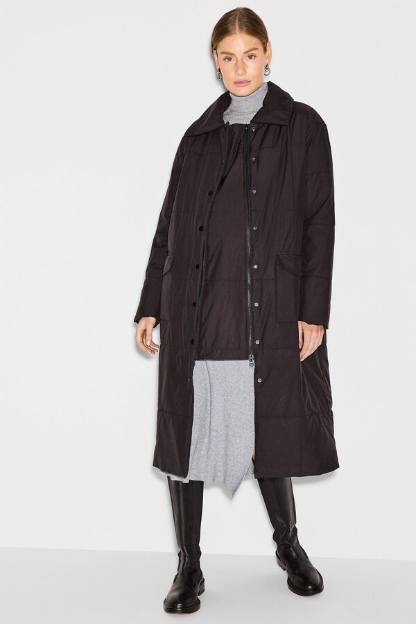 Nom Maternity Maternity Puffer Coat Black