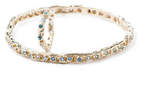 Thumbnail for your product : LaParra Jewels Gold Eternity Ring With Light Blue Sapphires