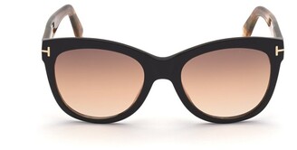 Tom Ford Eyewear Wallace Square Frame Sunglasses